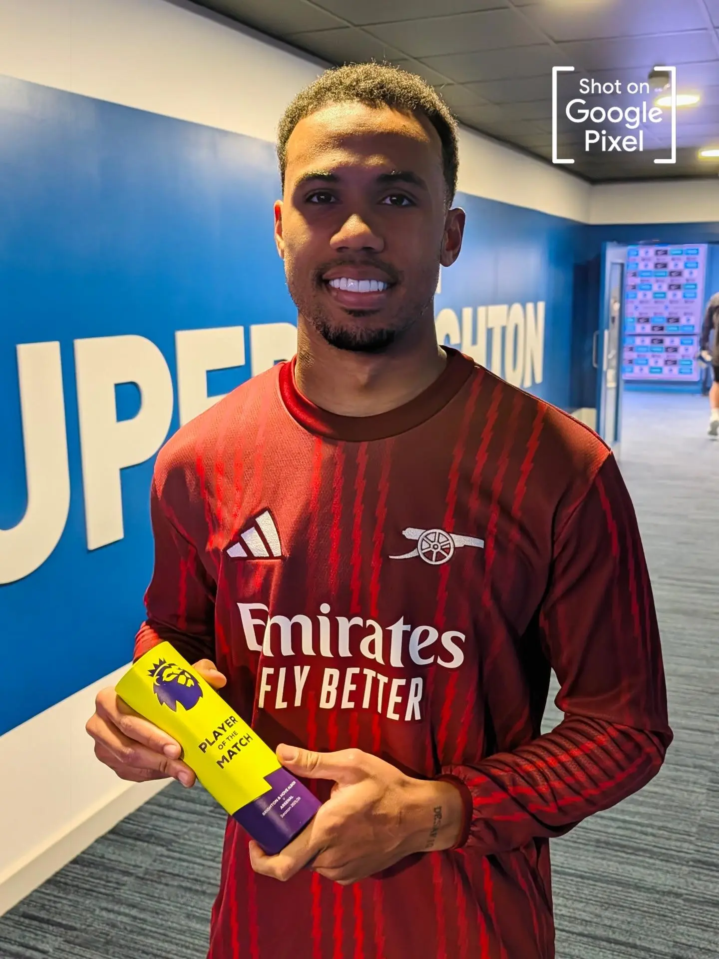 乐彩网app-14次解围,加布里埃尔当选布莱顿vs阿森纳英超官方最佳